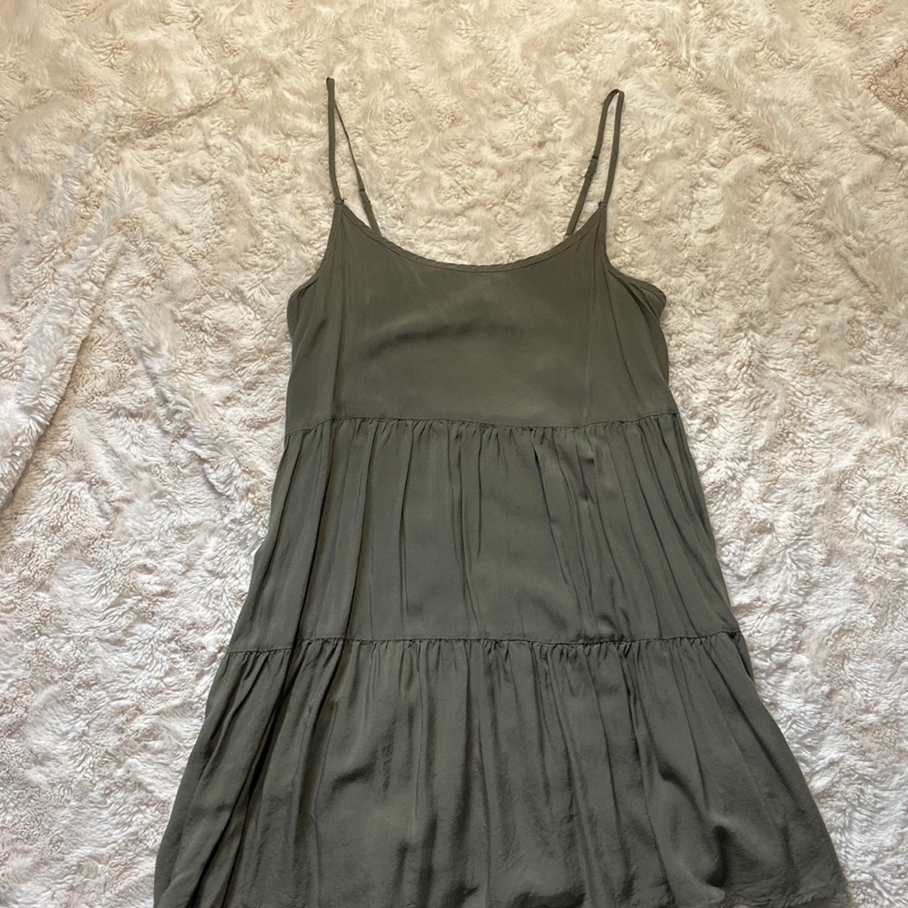 American Eagle Olive Green Dress